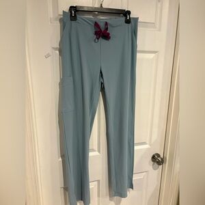Women's Blue Drawstring Pants